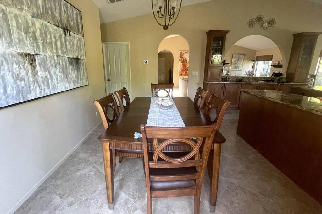 New Desert Oasis!! 3 Bedrooms, 1 Studio, 2 1/2 Bathrooms, Pool, And Gorgeous Backyard!!