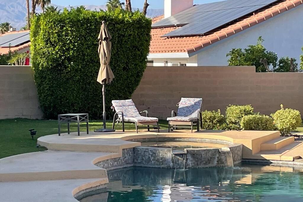 New Desert Oasis!! 3 Bedrooms, 1 Studio, 2 1/2 Bathrooms, Pool, And Gorgeous Backyard!! *