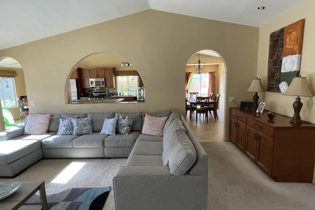 New Desert Oasis!! 3 Bedrooms, 1 Studio, 2 1/2 Bathrooms, Pool, And Gorgeous Backyard!! * Palm Desert