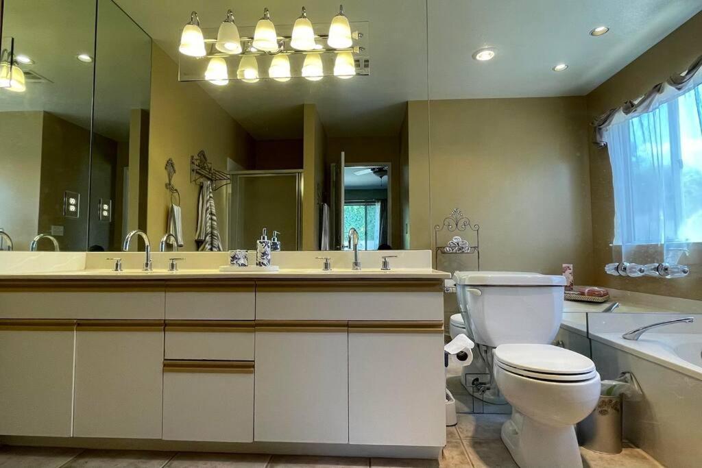 New Desert Oasis!! 3 Bedrooms, 1 Studio, 2 1/2 Bathrooms, Pool, And Gorgeous Backyard!!