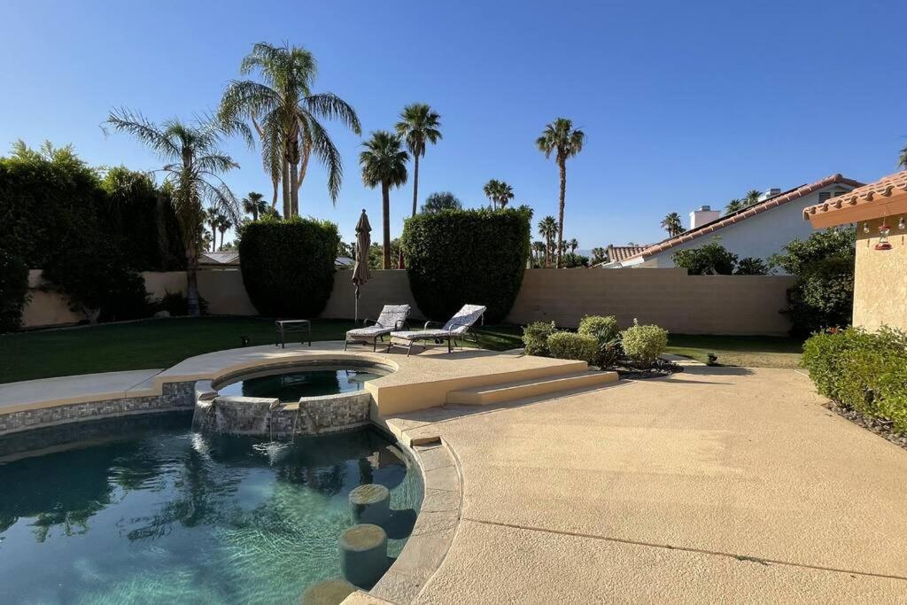 New Desert Oasis!! 3 Bedrooms, 1 Studio, 2 1/2 Bathrooms, Pool, And Gorgeous Backyard!! * Palm Desert