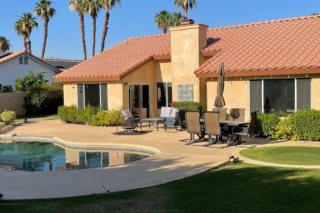 New Desert Oasis!! 3 Bedrooms, 1 Studio, 2 1/2 Bathrooms, Pool, And Gorgeous Backyard!! *