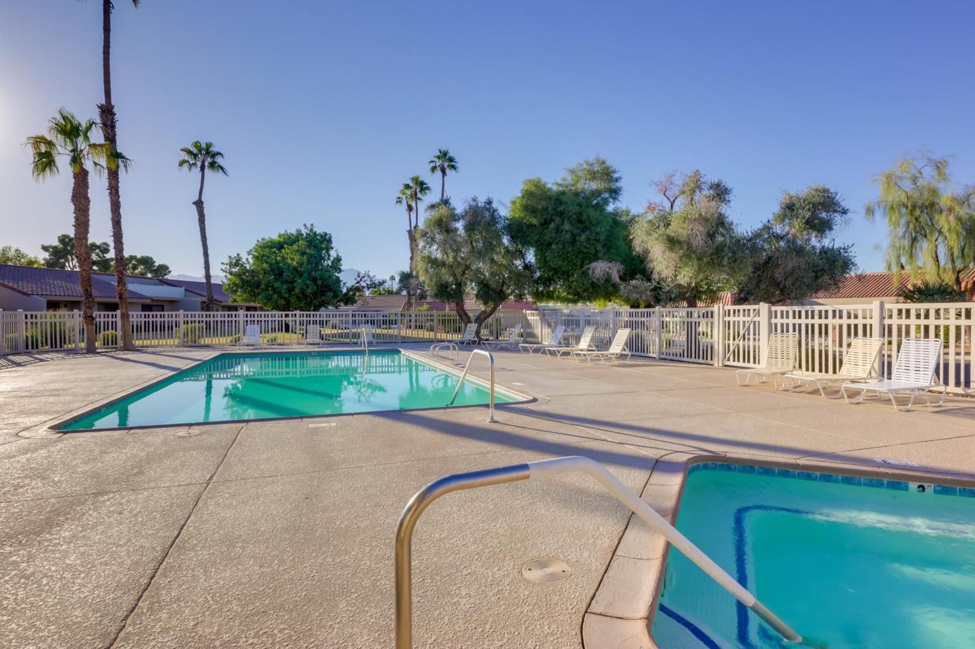 Pet-friendly Retreat Golf Course View Palm Desert