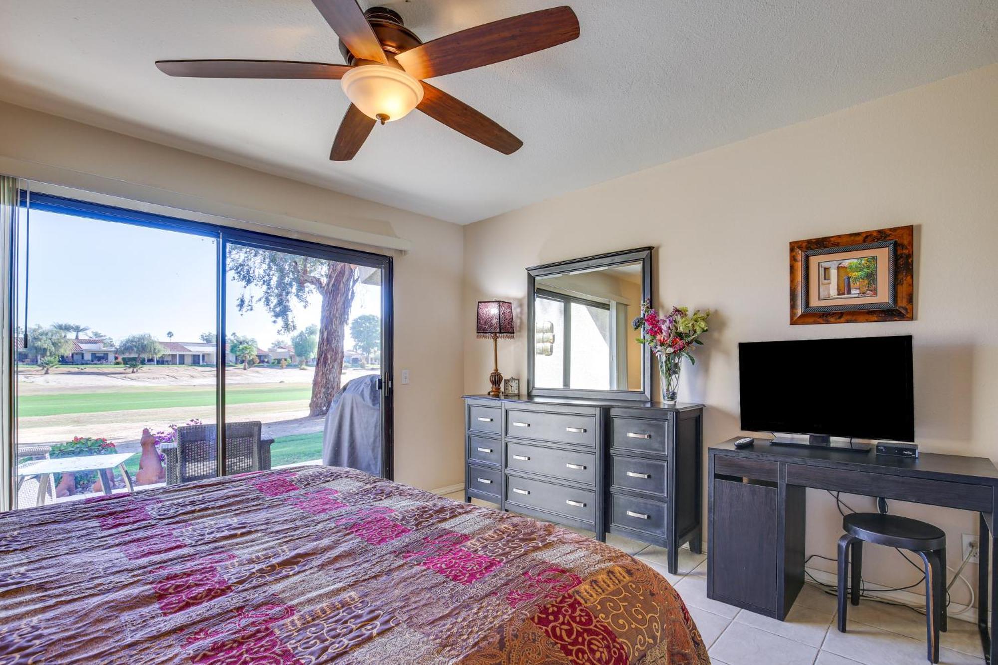 With Patio And Golf Course Views!