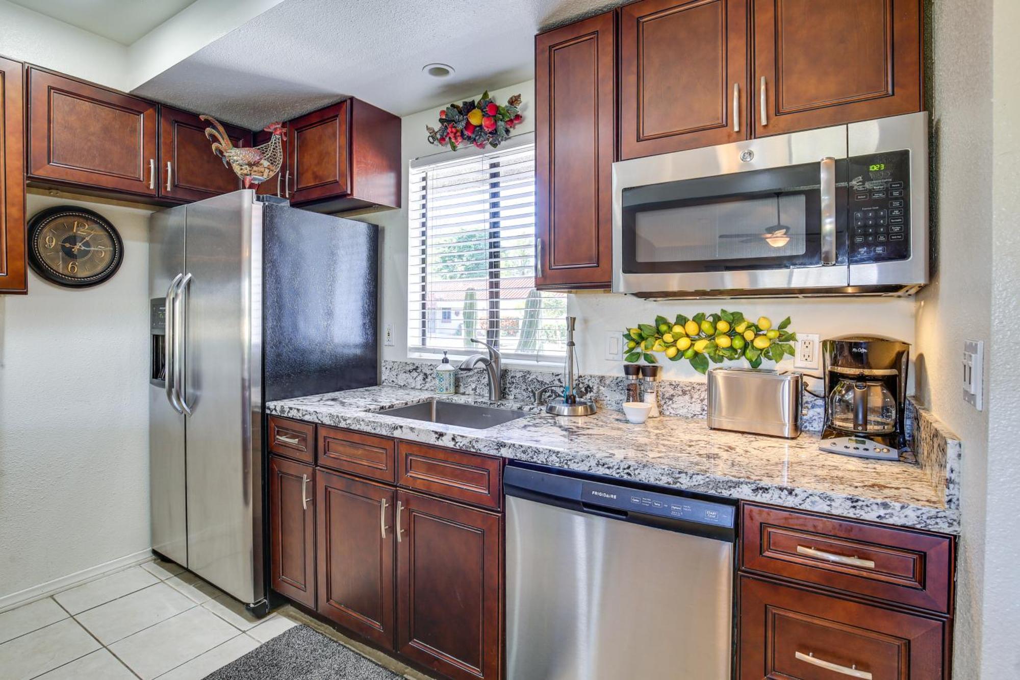 With Patio And Golf Course Views!
