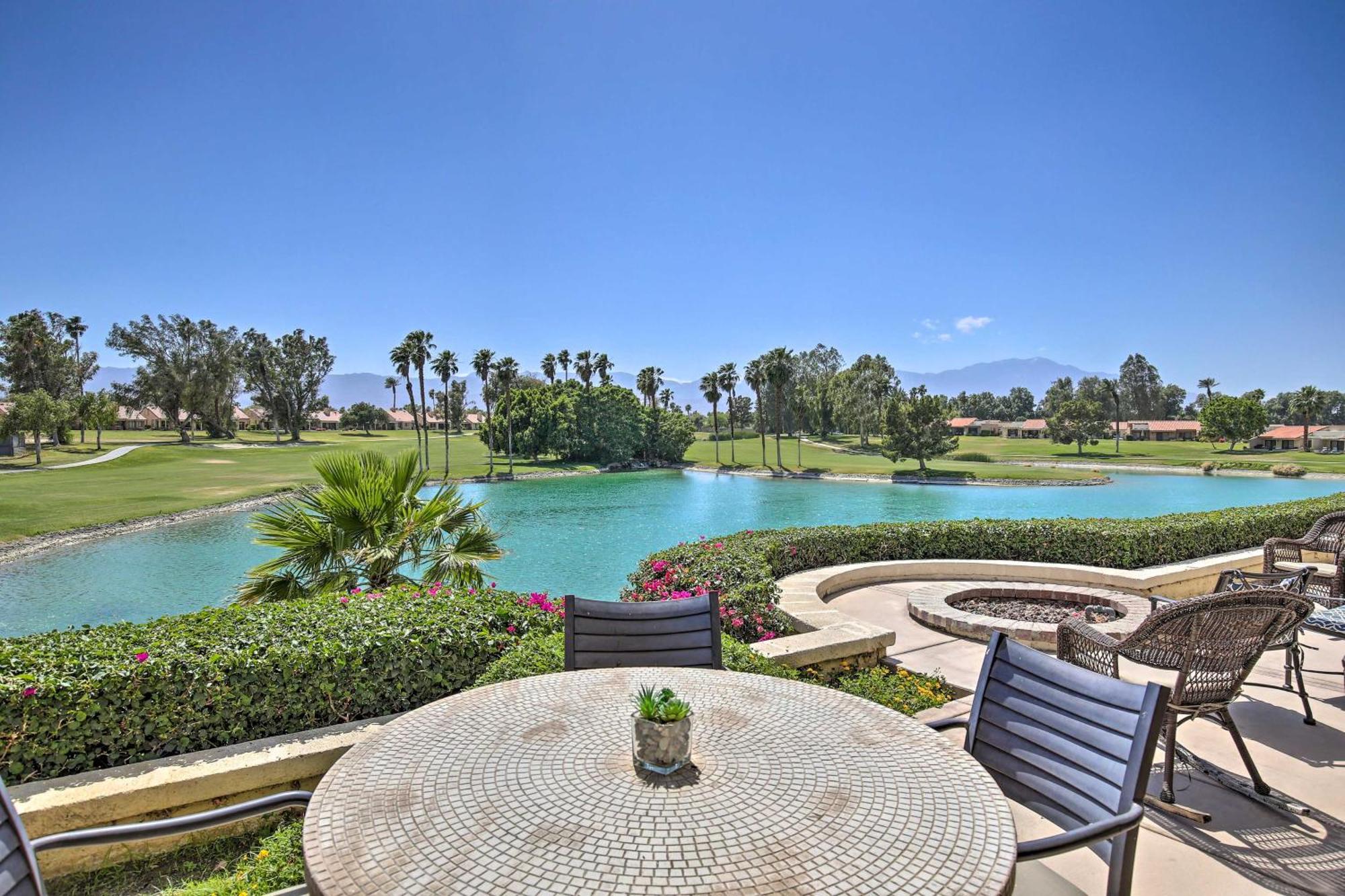 Apartment Games, Grill And Golf Course View Gem! *